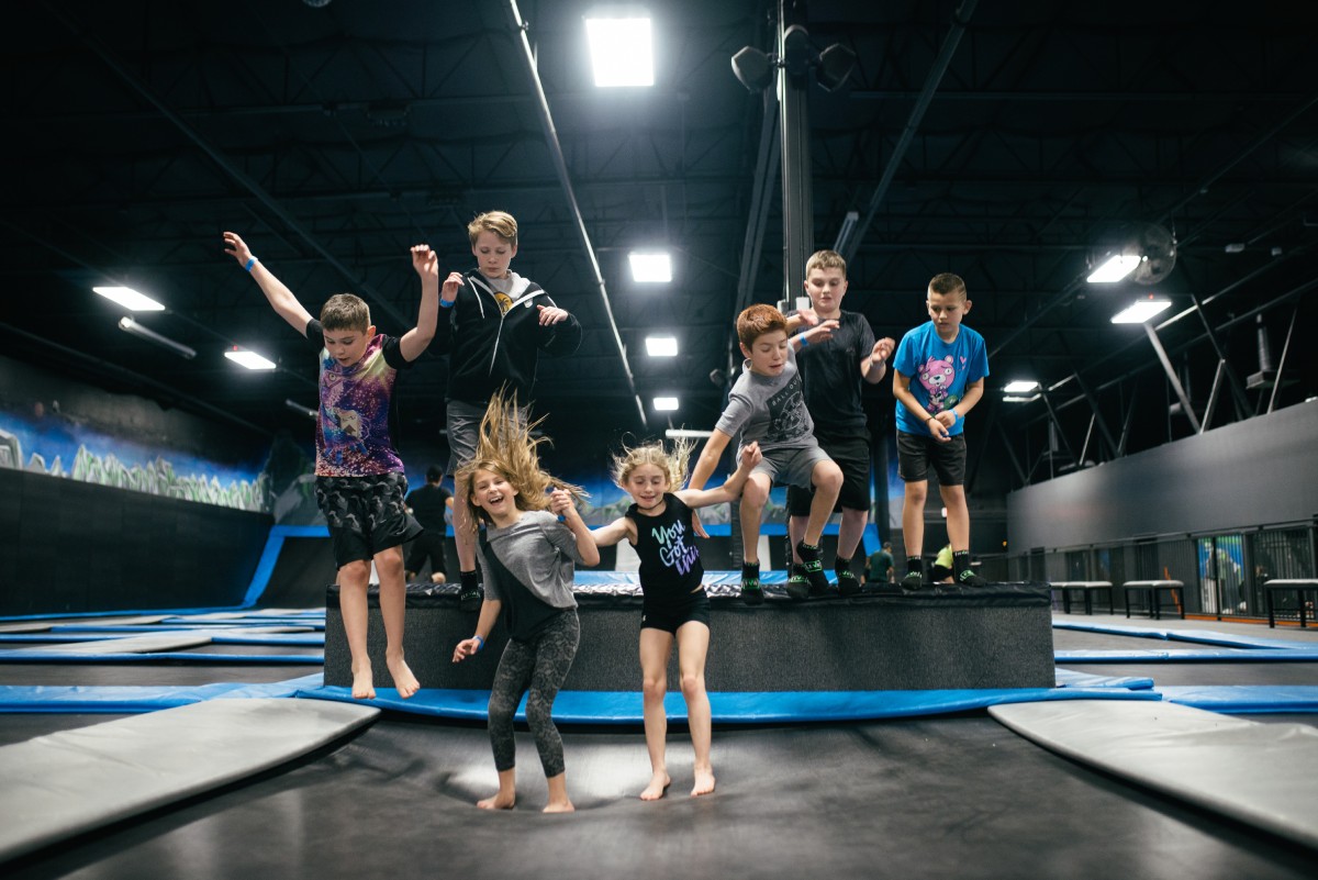 Elevate Trampoline Park in East Peoria, Illinois